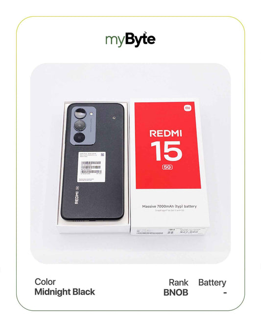 Redmi 15 5G 128GB (SIM Free) myByte International