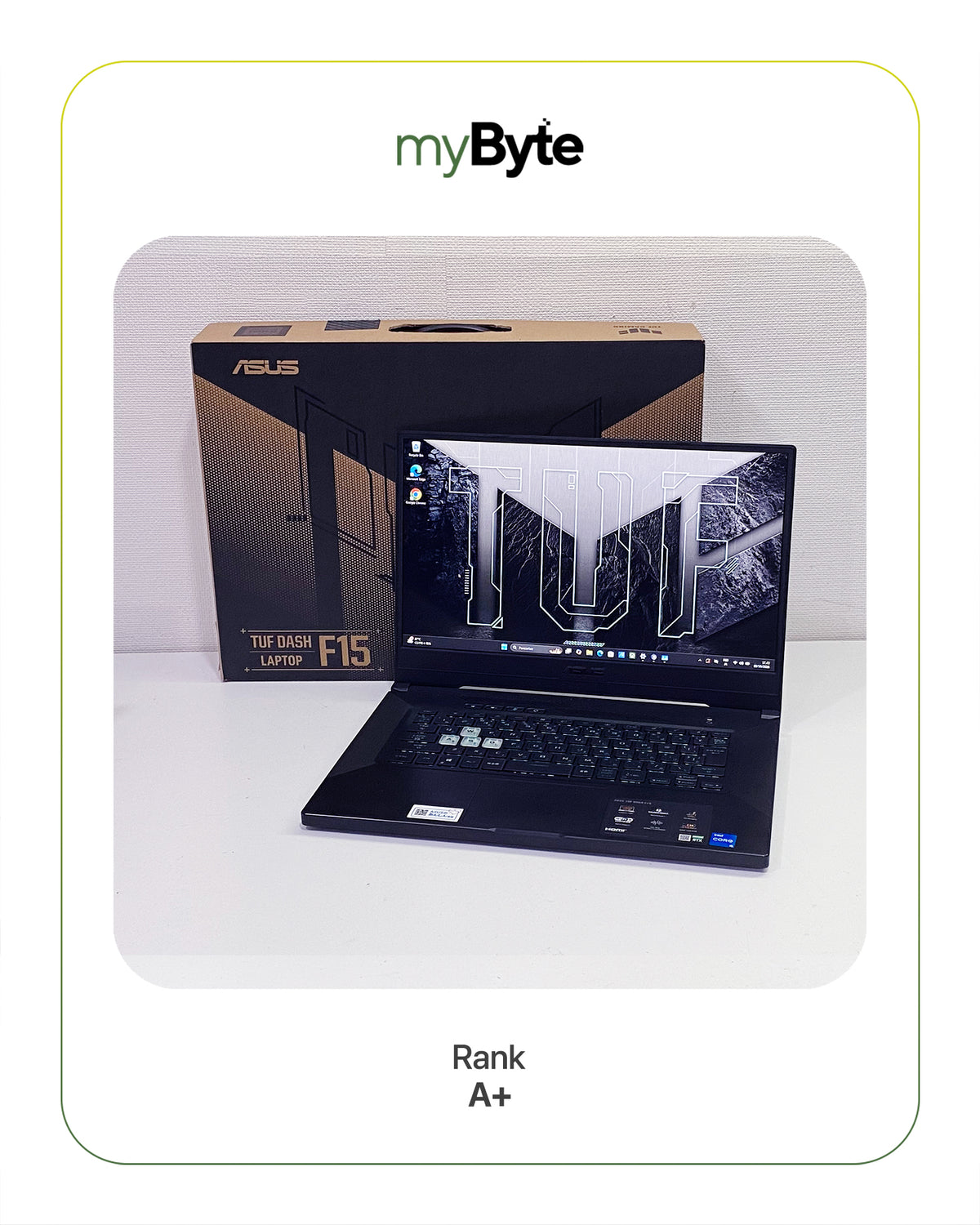 ASUS TUF Gaming Dash F15 FX516PM myByte International