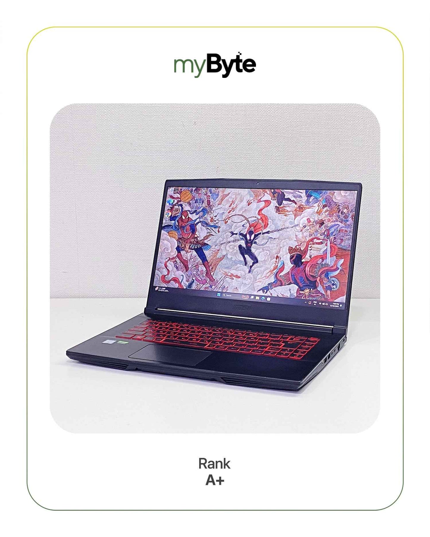 Gaming MSI GF65 Thin 9SEXR myByte International