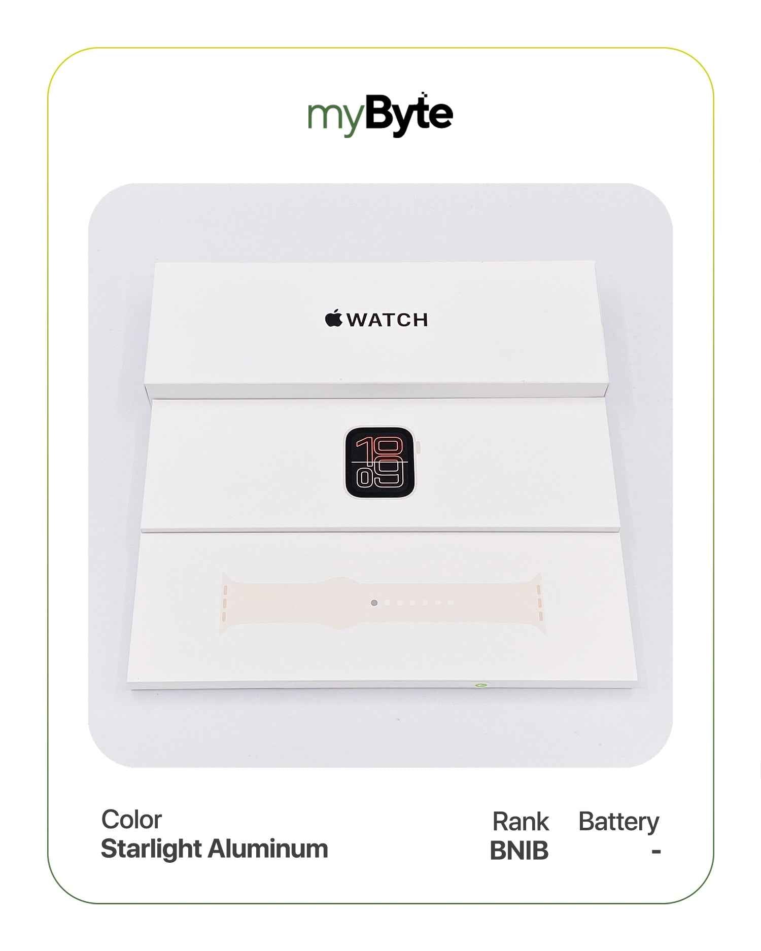 Apple Watch SE 3 40MM (CELL) Starlight Aluminum myByte International