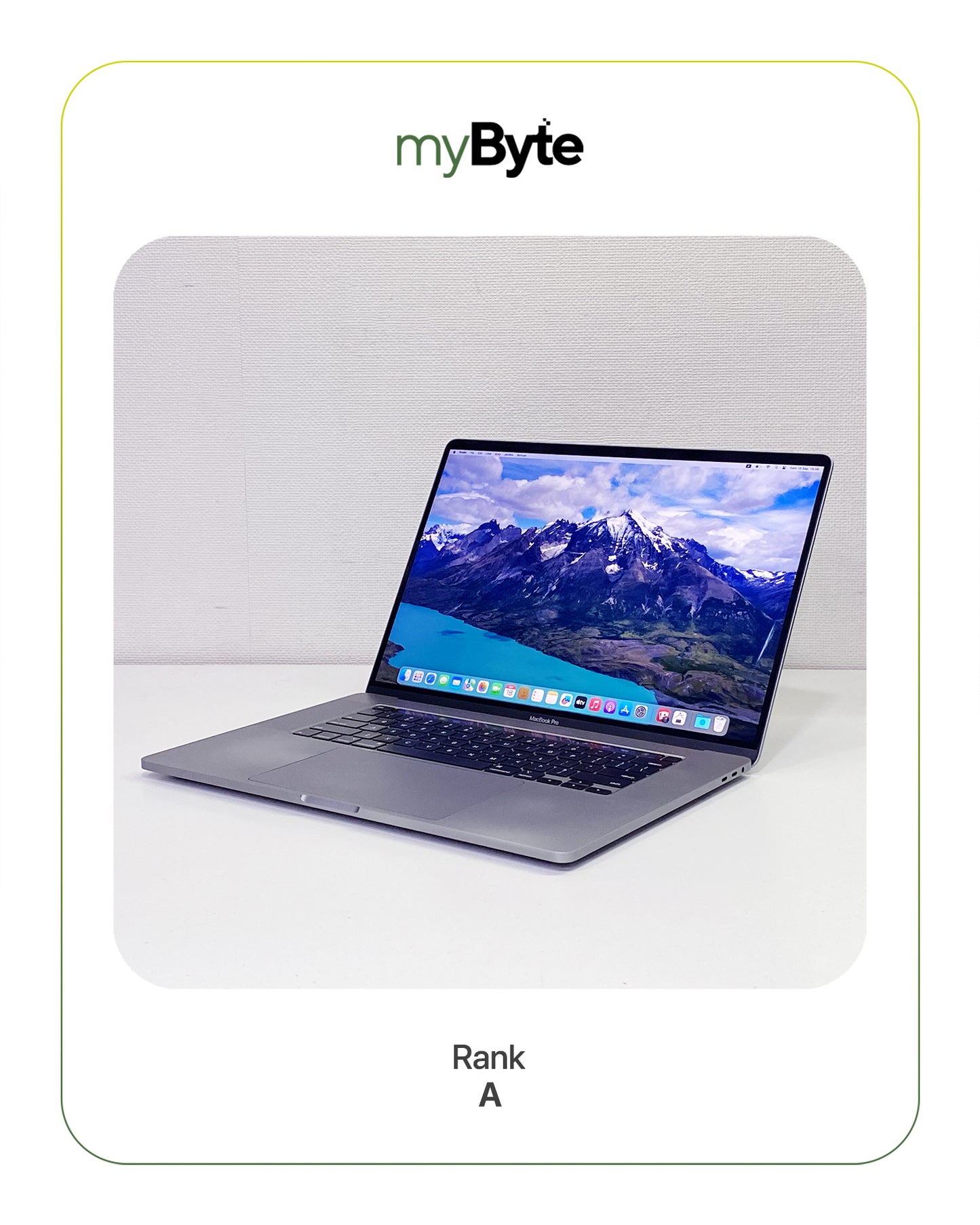 MacBook Pro Retina 16-inch 2019 Touch Bar