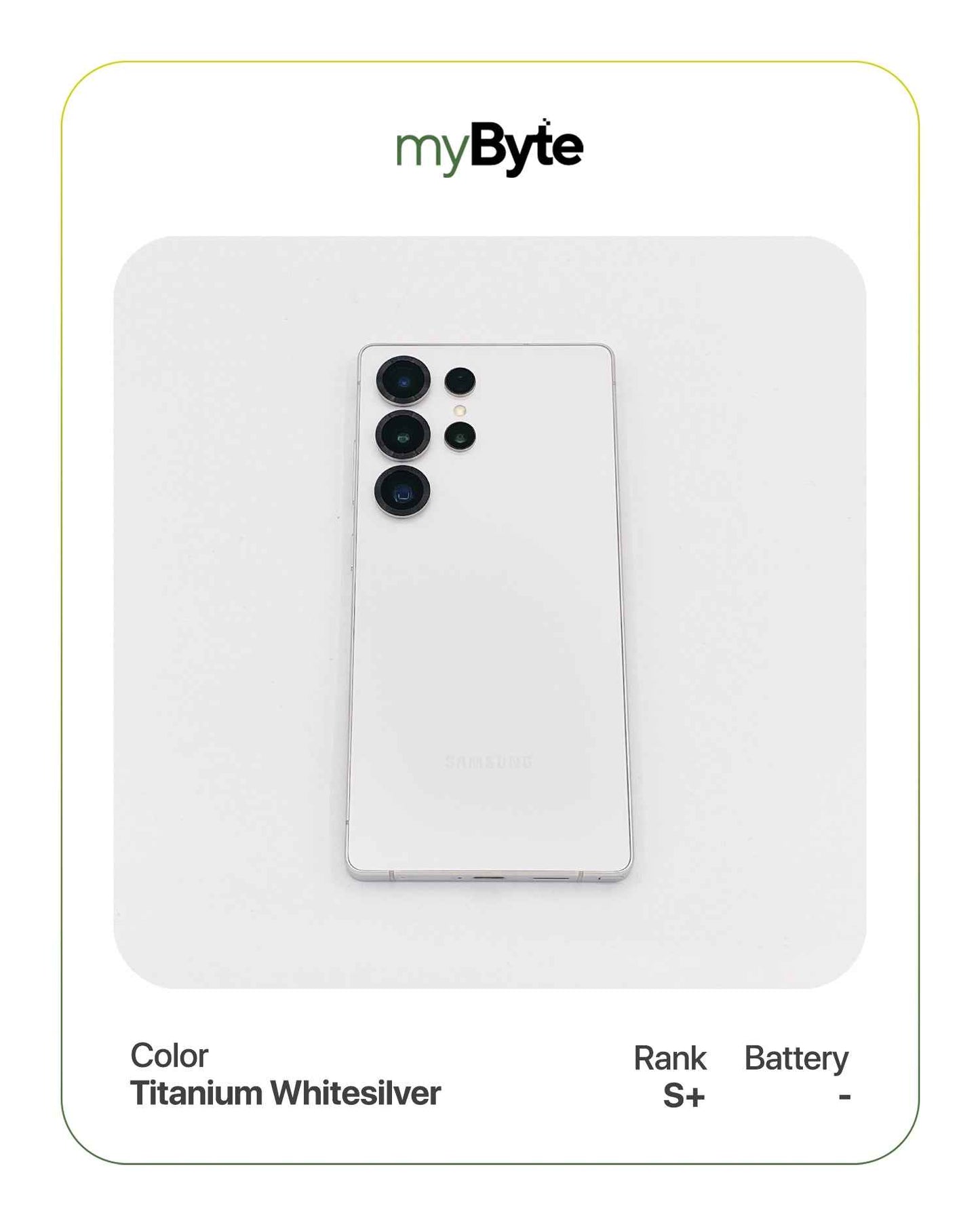 Samsung Galaxy S25 Ultra 5G 256GB (SIM Free) myByte International