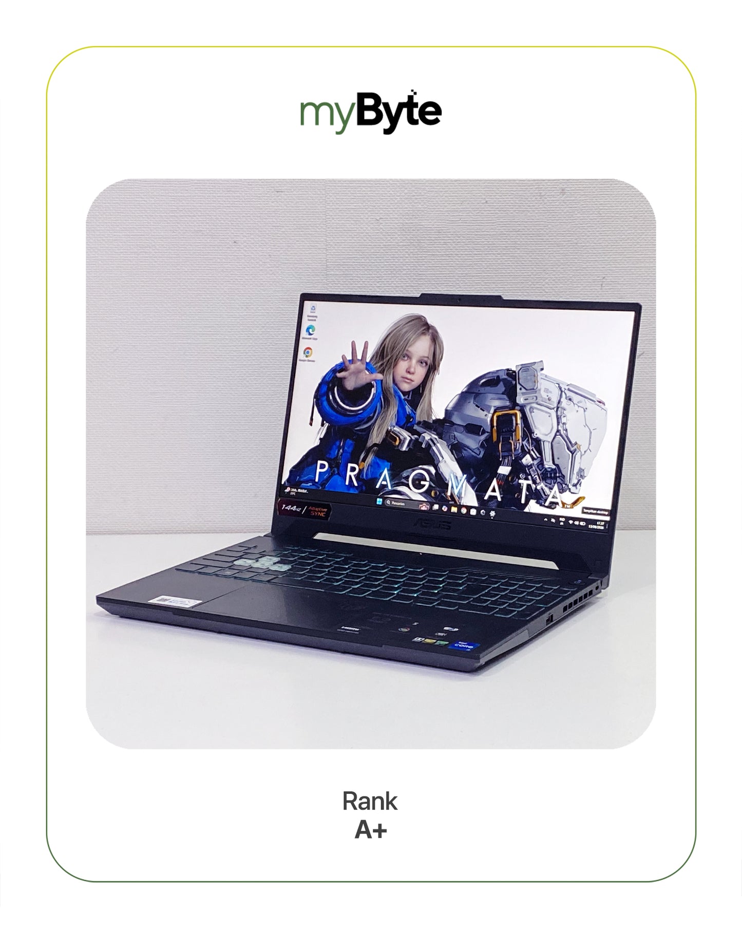 ASUS TUF Gaming F15 FX507ZC4 myByte International