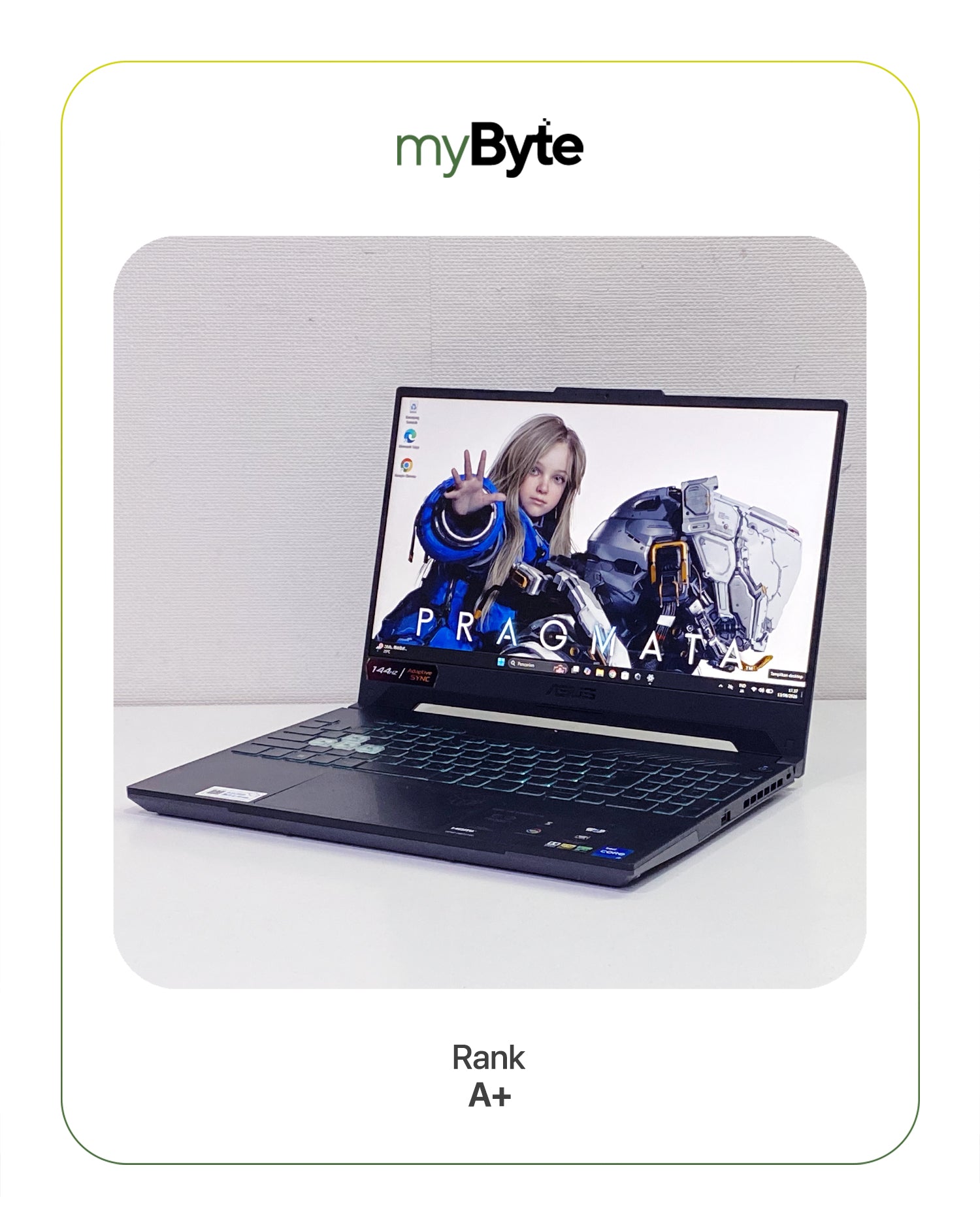 ASUS TUF Gaming F15 FX507ZC4 myByte International