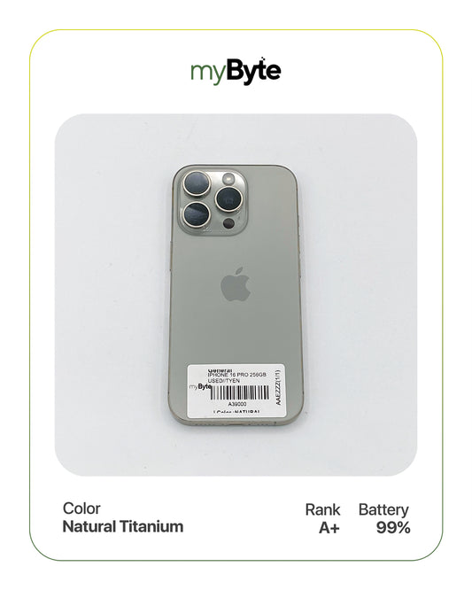 iPhone 16 Pro 5G 256GB (SIM Free) myByte International