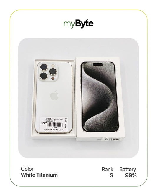 iPhone 15 Pro 5G 256GB (SIM Free) myByte International