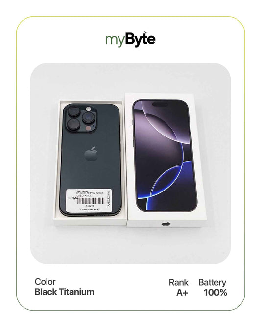 iPhone 16 Pro 5G 128GB (SIM Free) myByte International