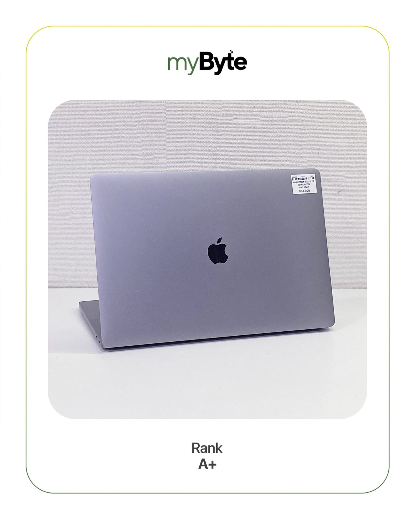 MacBook Pro Retina 16-inch 2019 Touch Bar myByte International