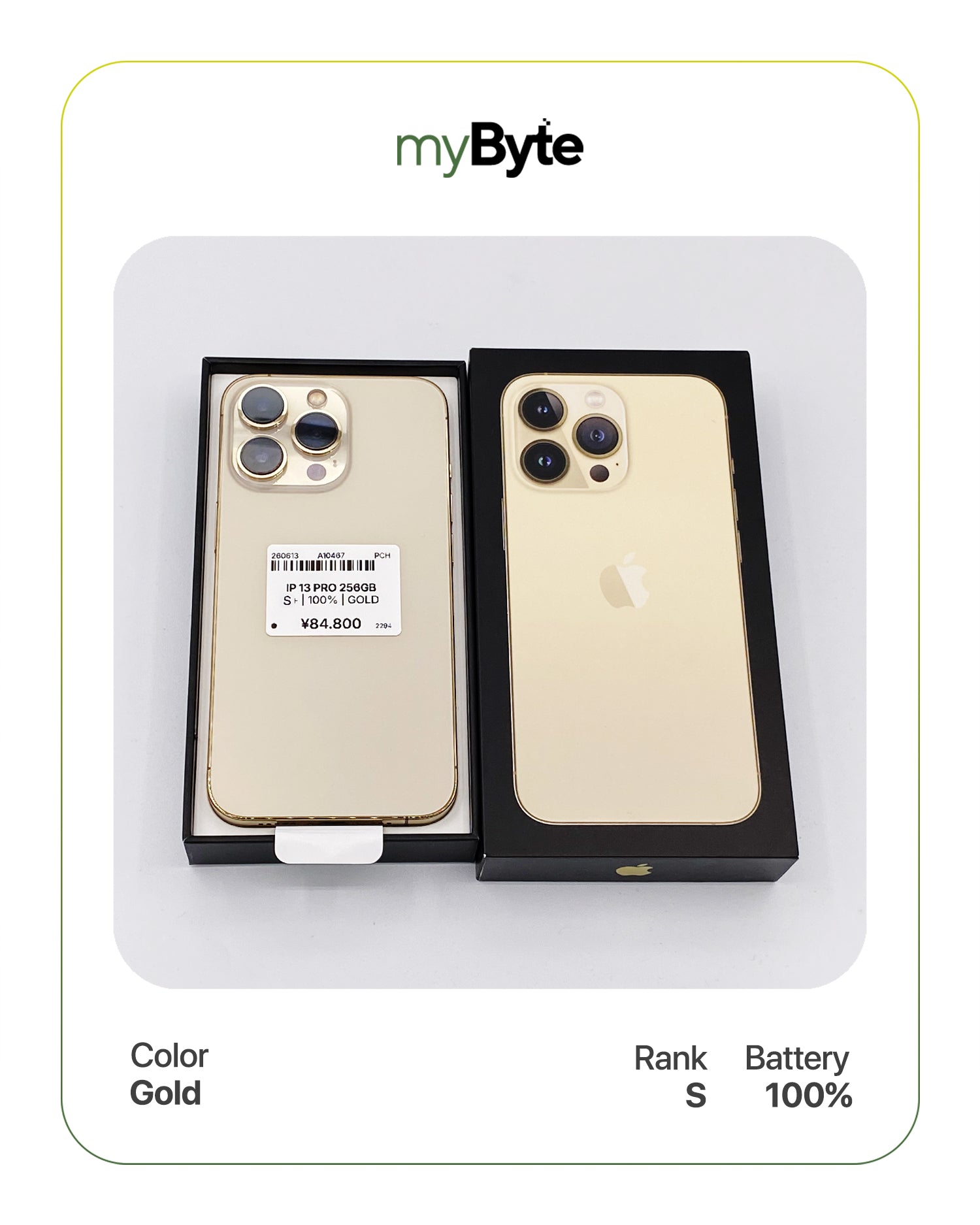 iPhone 13 Pro 5G 256GB (SIM Free) myByte International