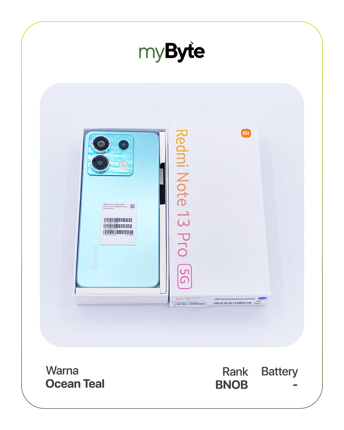 Redmi Note 13 Pro 5G 256GB (Sim Free) image 0