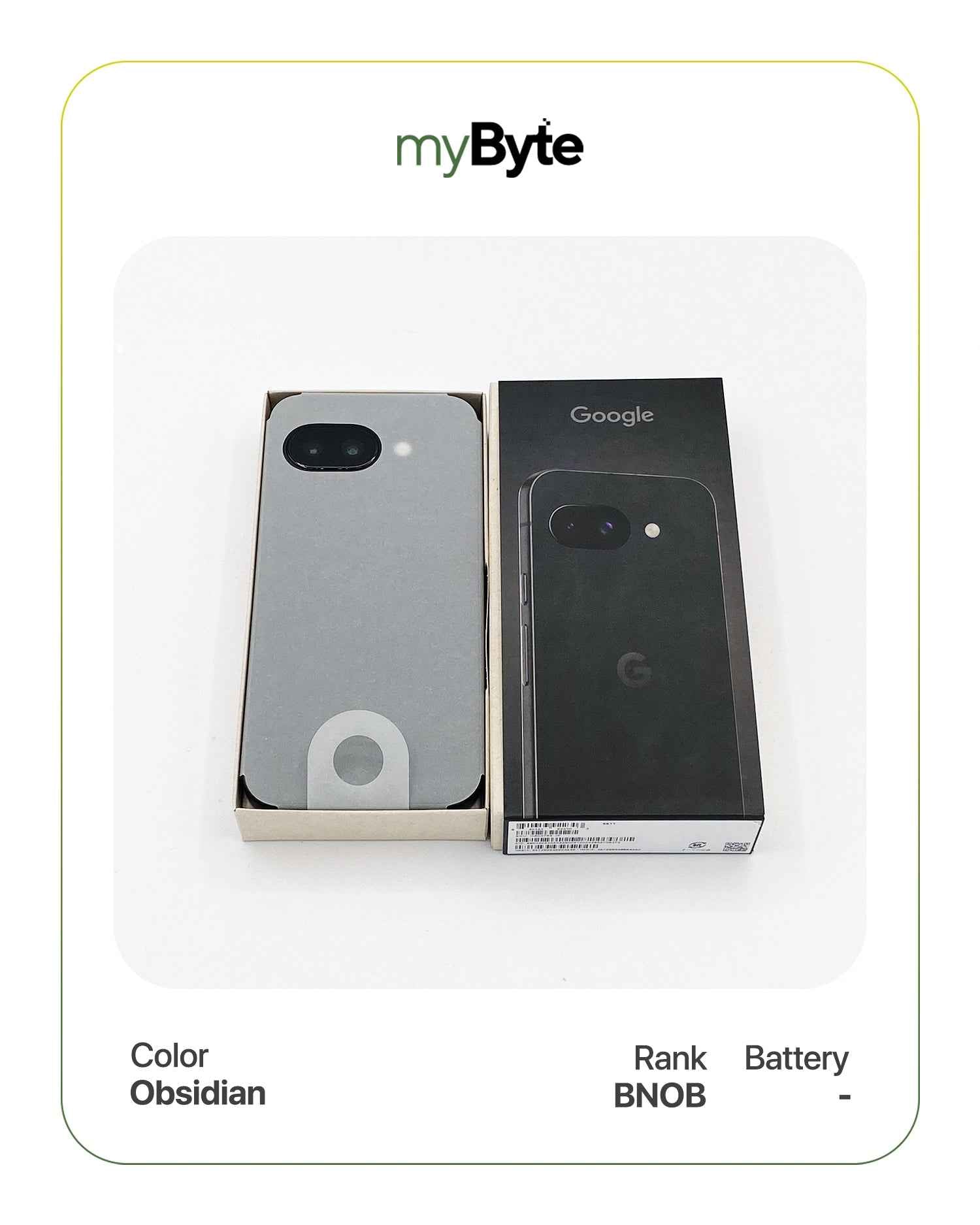 Google Pixel 9A 5G 128GB myByte International