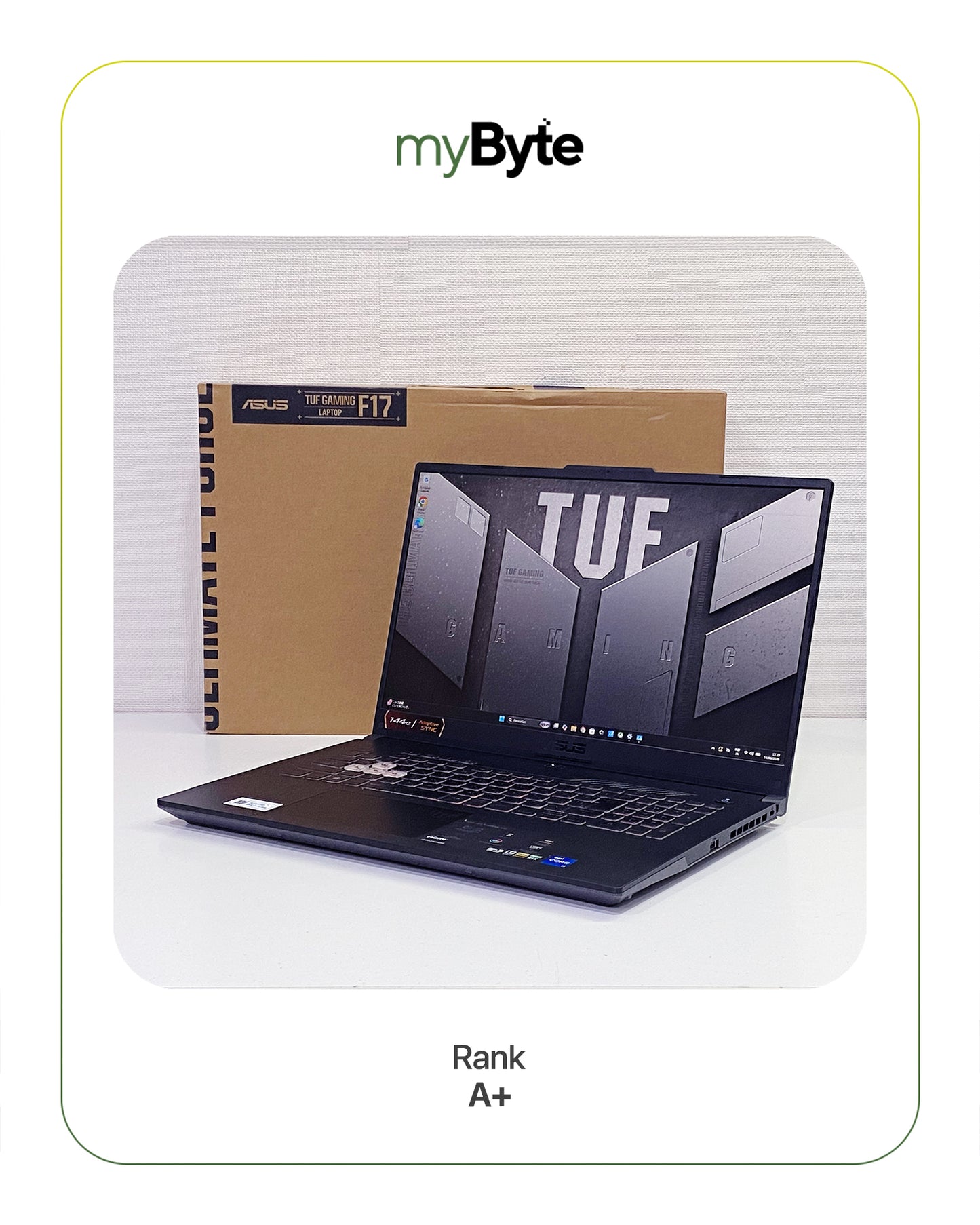 ASUS TUF Gaming F17 FX707ZE