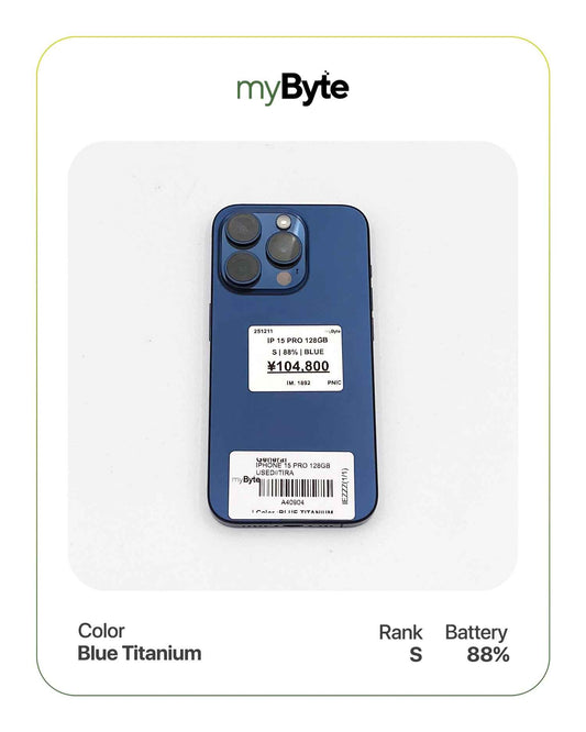 iPhone 15 Pro 5G 128GB (SIM Free) myByte International