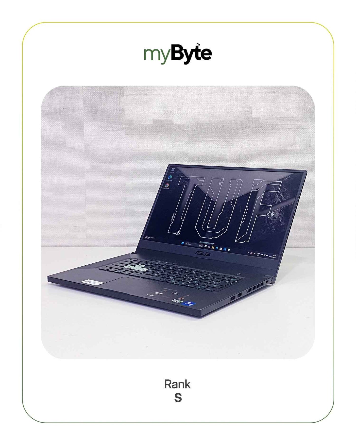 ASUS TUF Gaming Dash F15 FX516PM myByte International