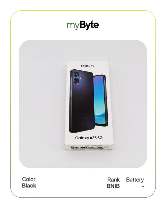 Samsung Galaxy A25 5G 64GB (SIM Free) Black SIM Free myByte International