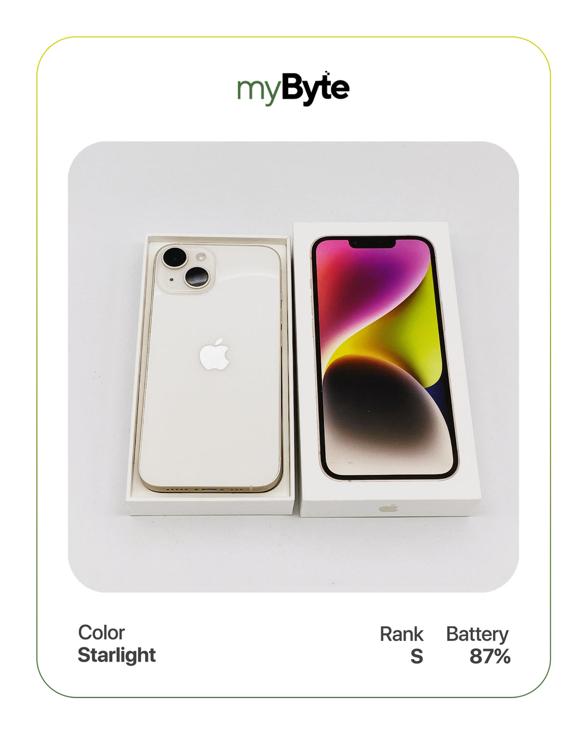 iPhone 14 5G 128GB (SIM Free) myByte International