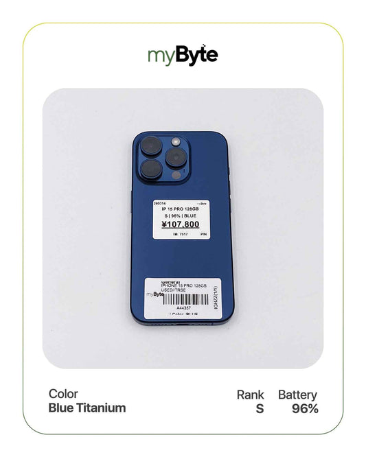 iPhone 15 Pro 5G 128GB (SIM Free) myByte International