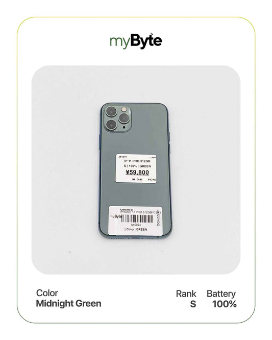 iPhone 11 Pro 512GB (SIM Free) myByte International