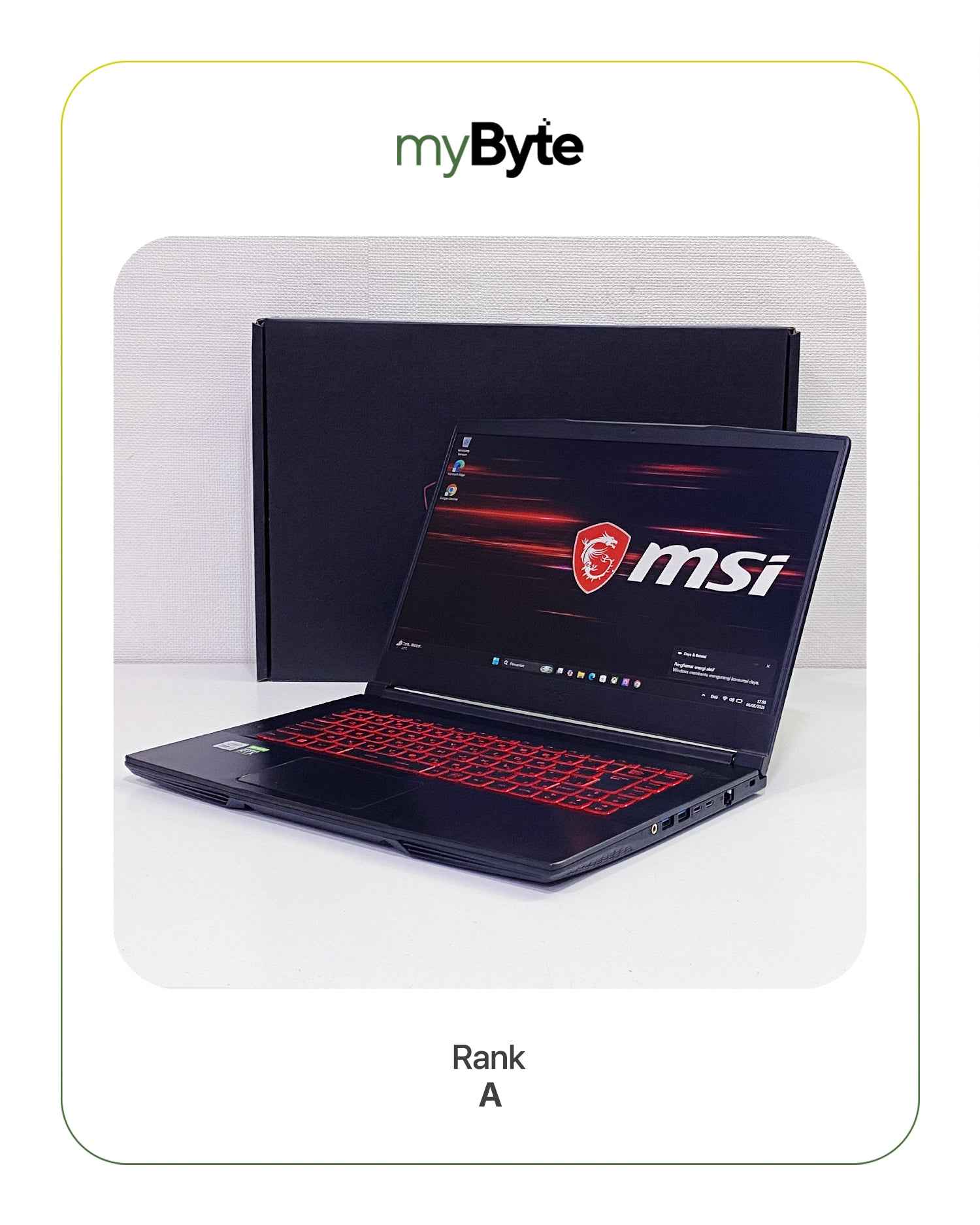 Gaming MSI GF65 Thin 10UE