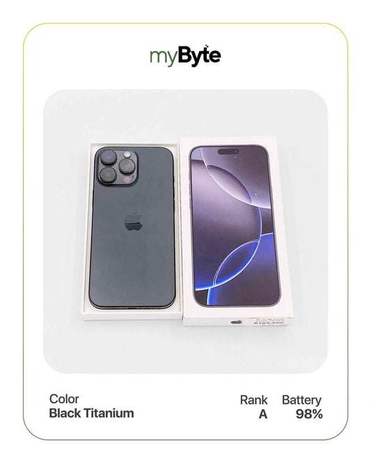 iPhone 16 Pro Max 5G 256GB (SIM Free) myByte International