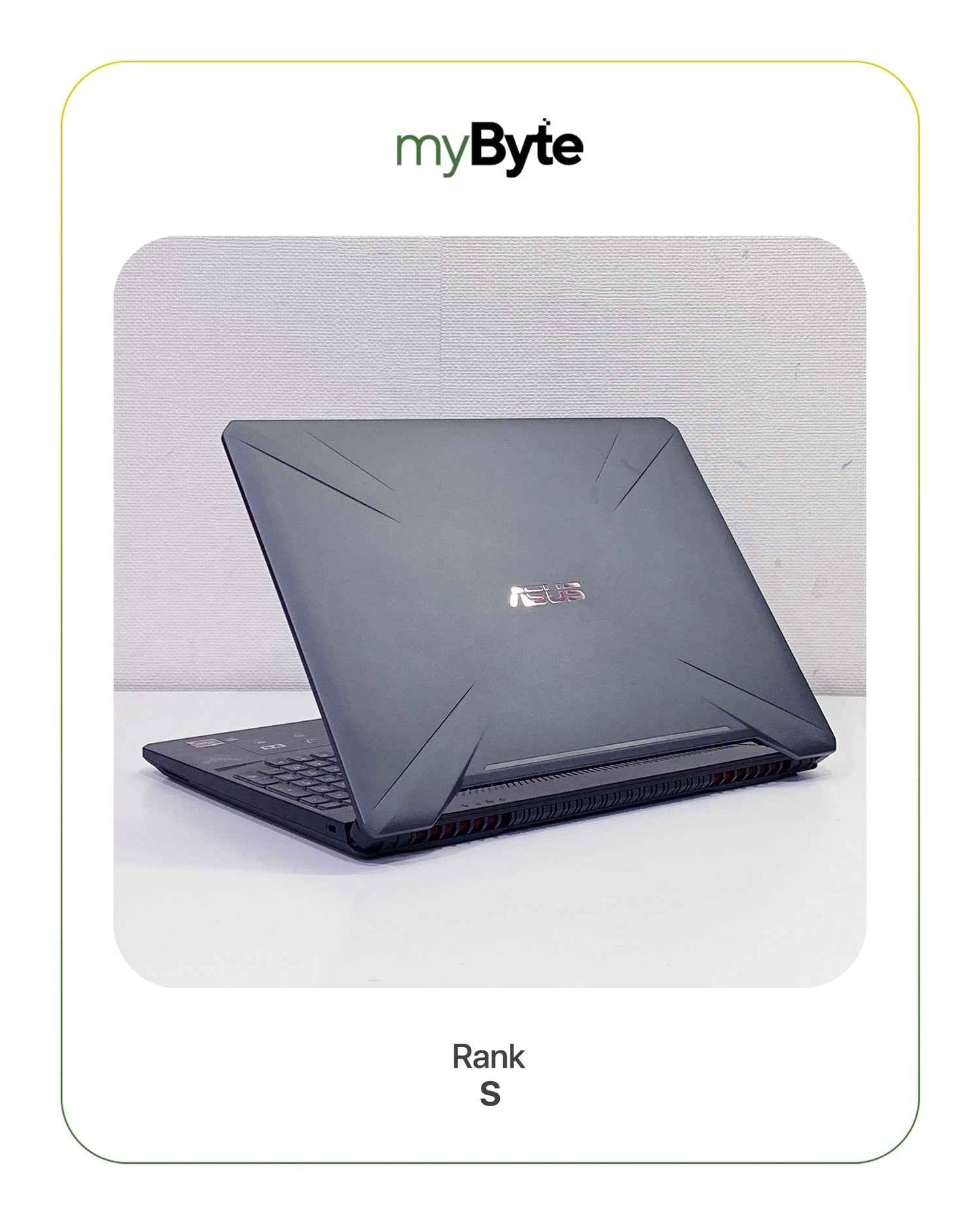 ASUS TUF Gaming F15 FX505DT myByte International