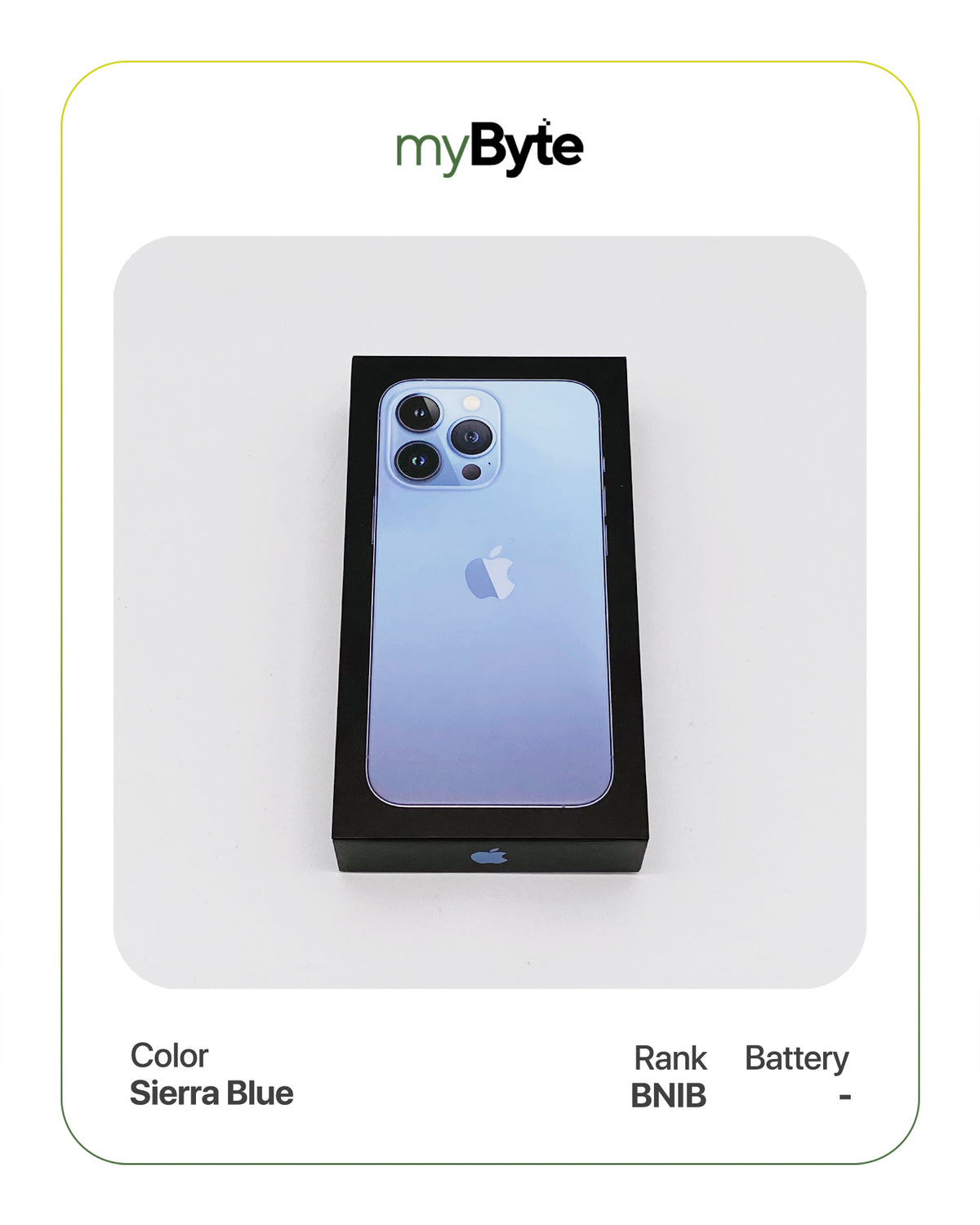 iPhone 13 Pro 5G 256GB (SIM Free) myByte International