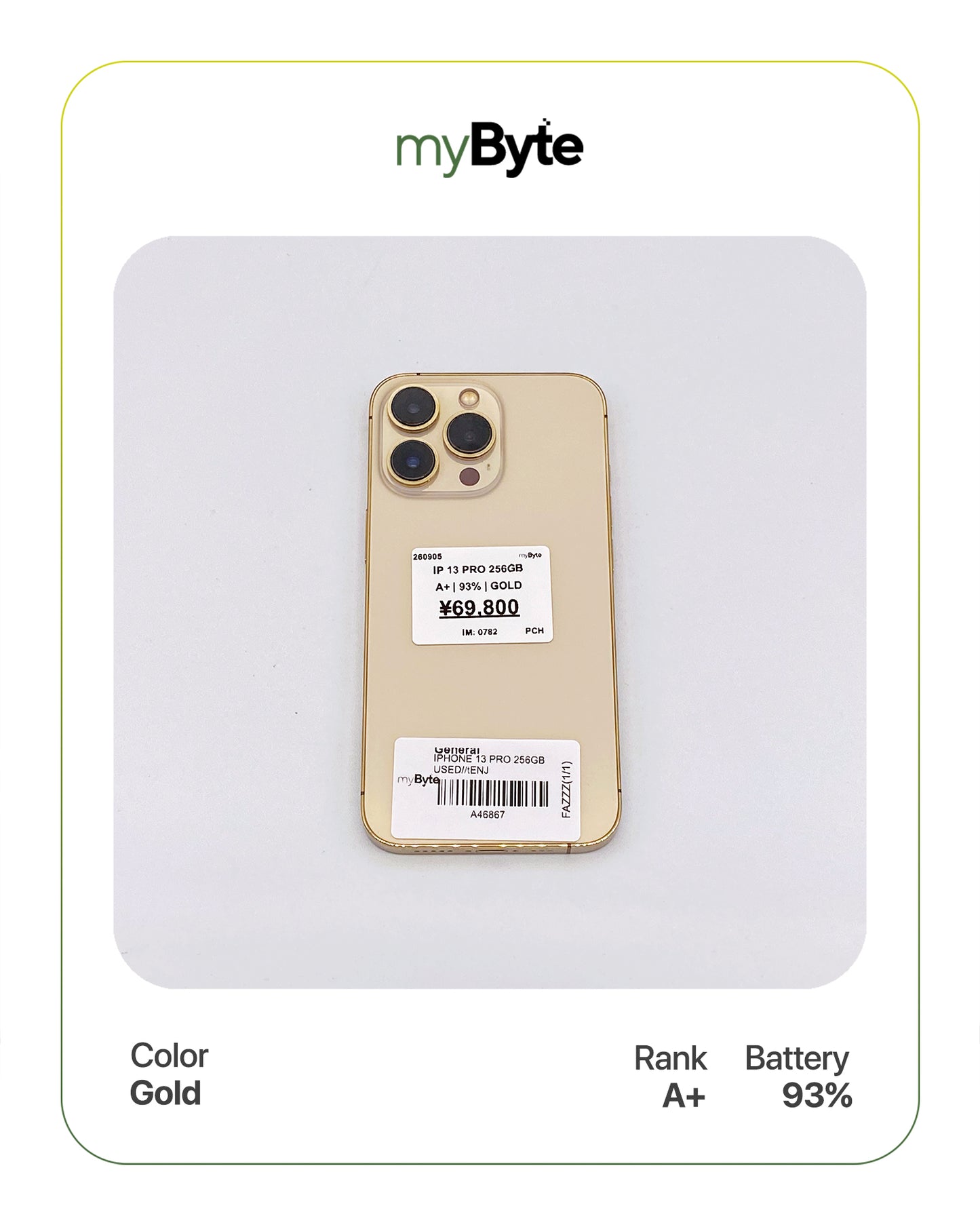 iPhone 13 Pro 5G 256GB (SIM Free)