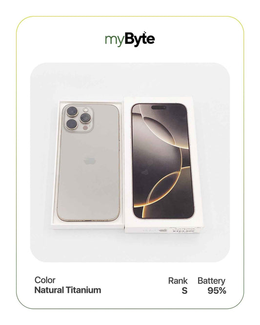 iPhone 16 Pro Max 5G 256GB (SIM Free) myByte International