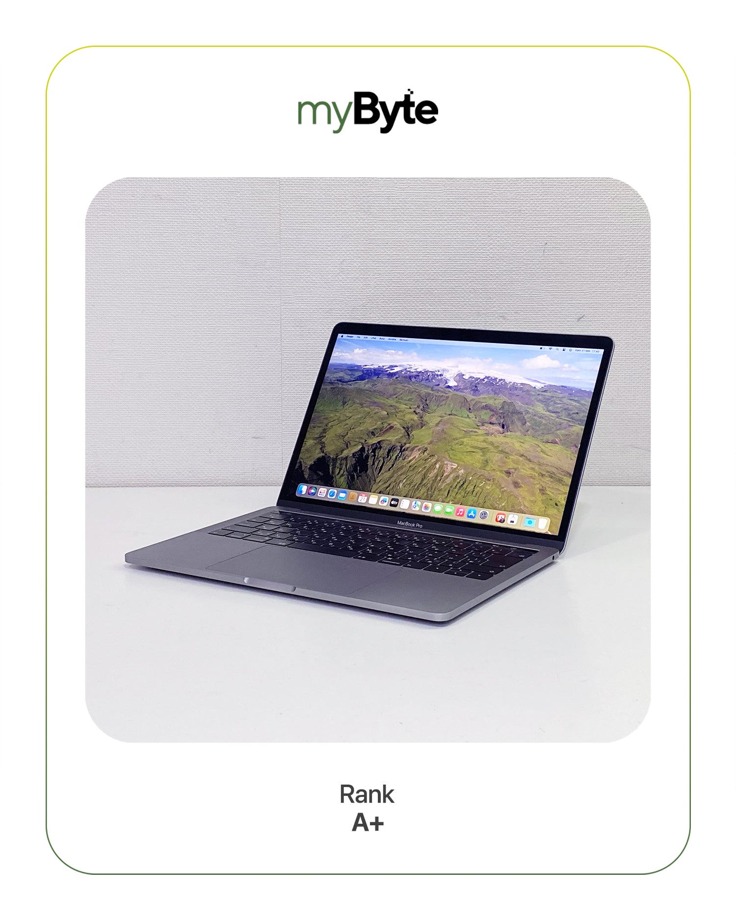 MacBook Pro Retina 13-inch 2019 2T3P Touch Bar myByte International
