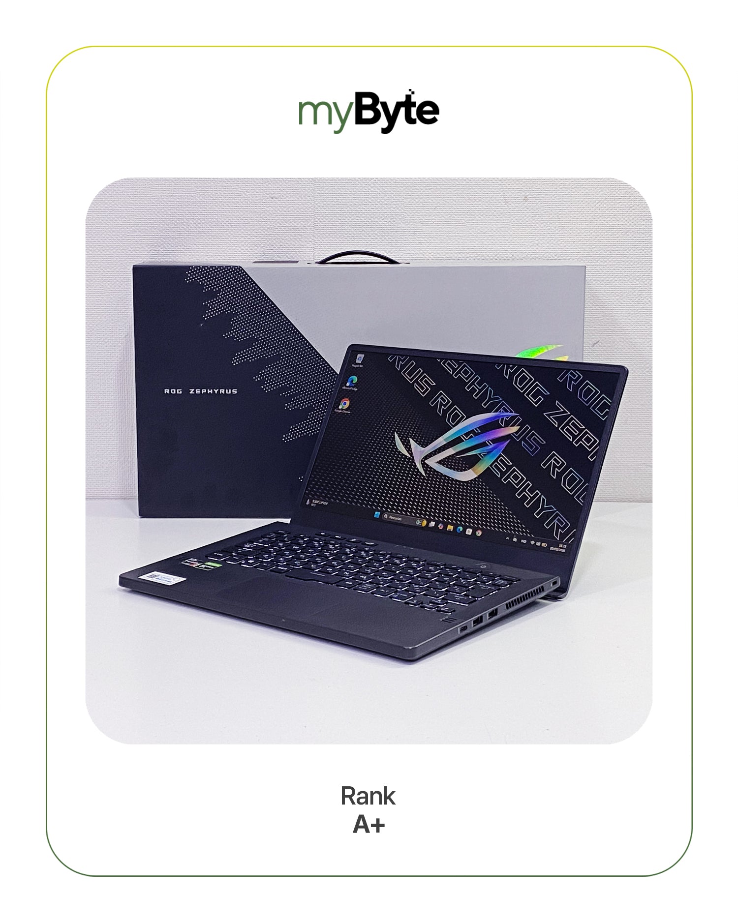 Gaming ASUS ROG Zephyrus G14 GA401QH myByte International