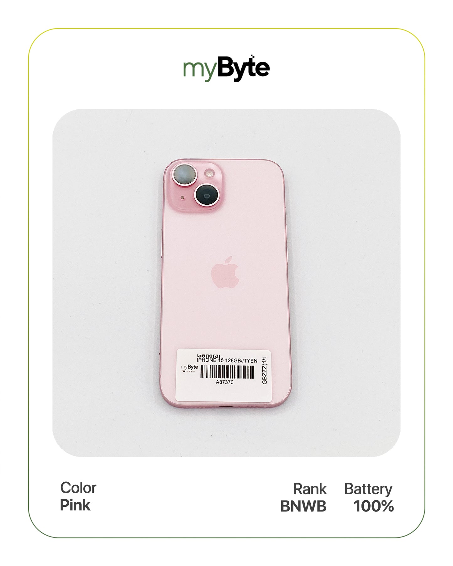 iPhone 15 5G 128GB (Sim Free)