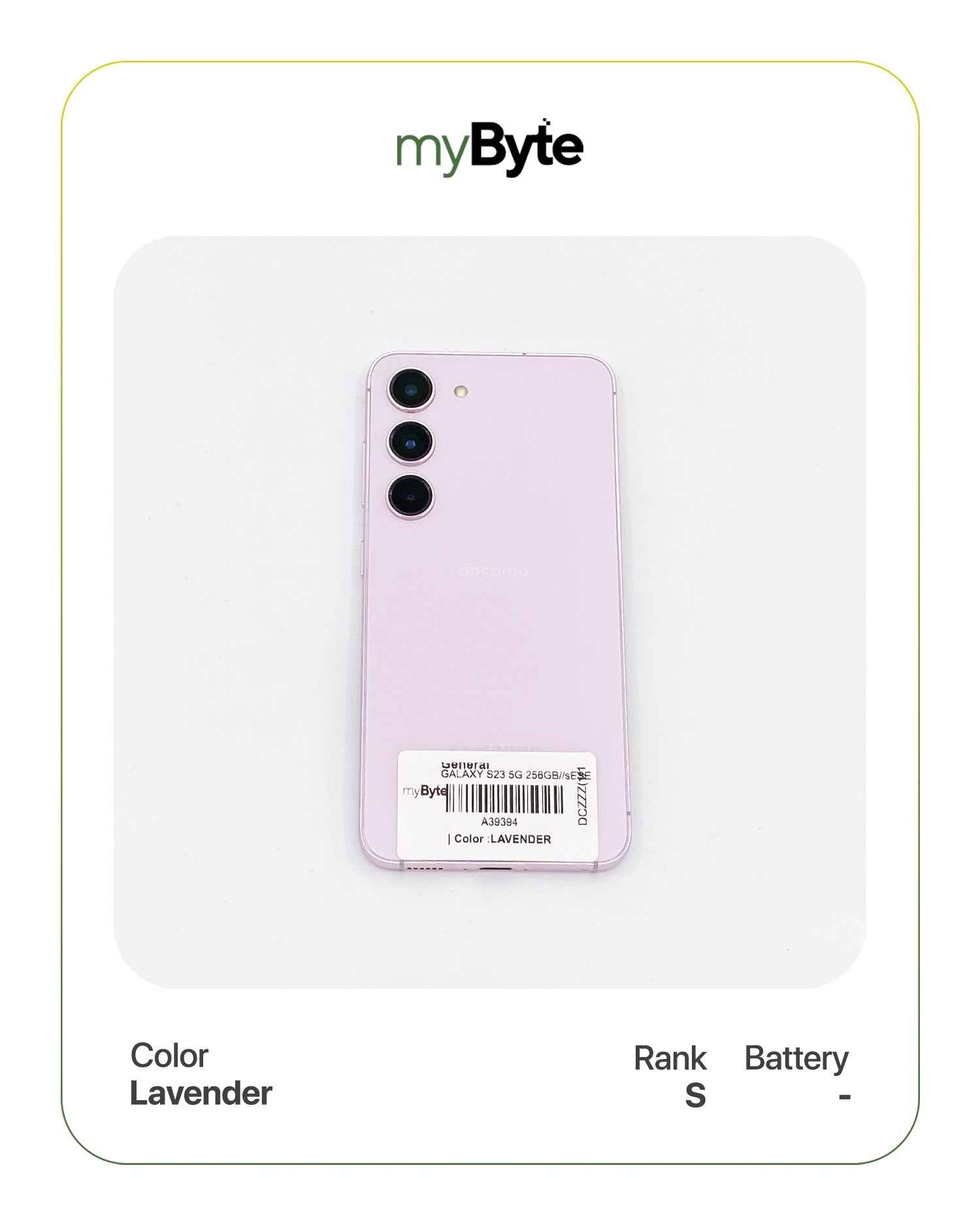 Samsung Galaxy S23 5G 256GB Docomo Ver. (SIM Free) myByte International