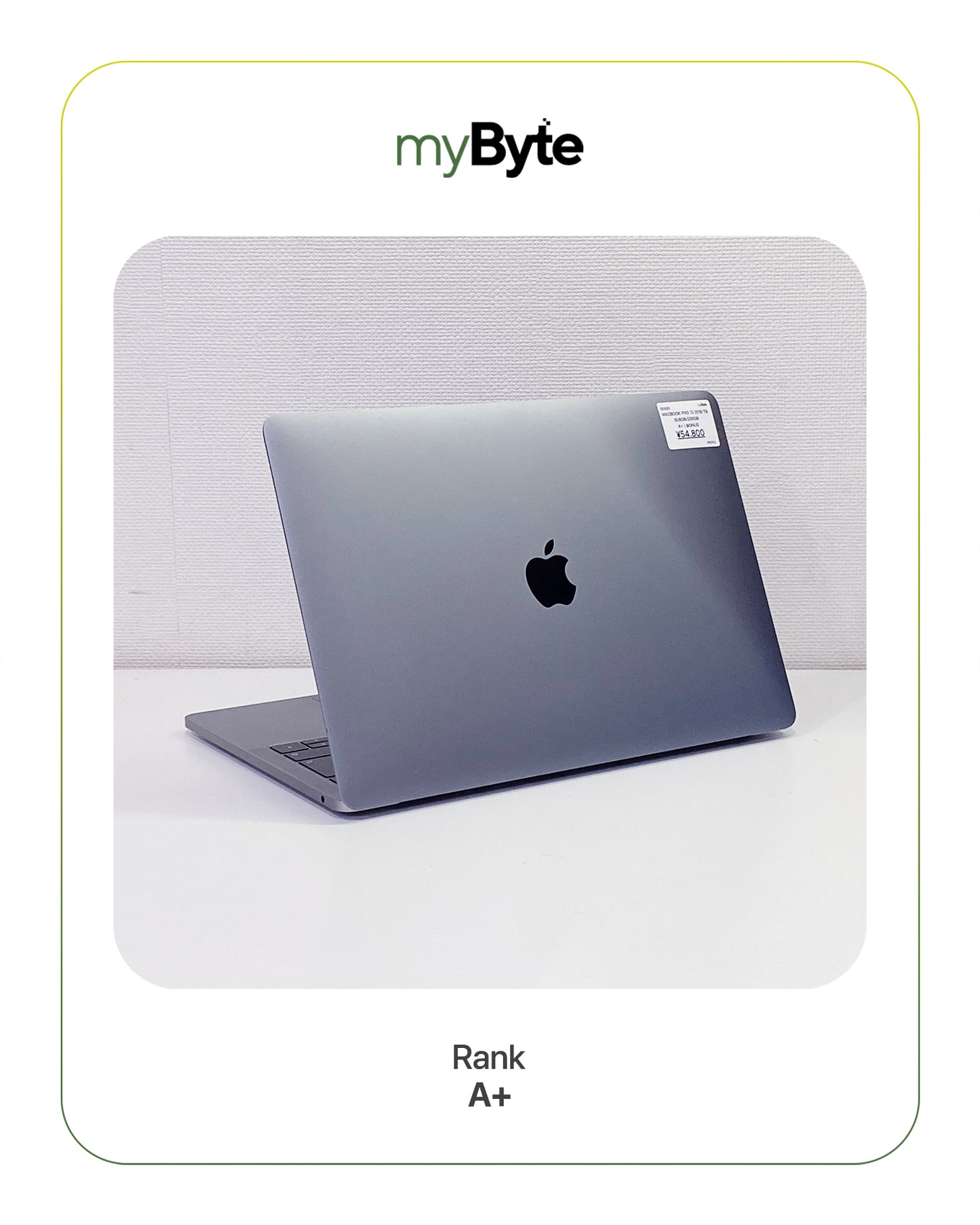 MacBook Pro Retina 13-inch 2019 2T3P Touch Bar myByte International