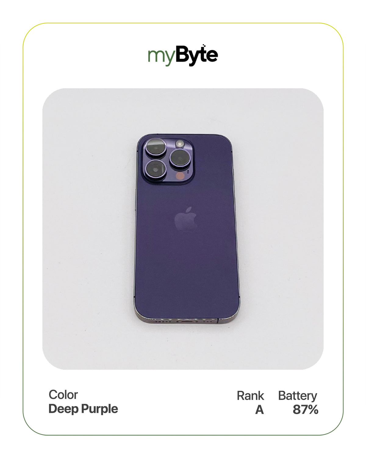 iPhone 14 Pro 5G 256GB (SIM Free) myByte International