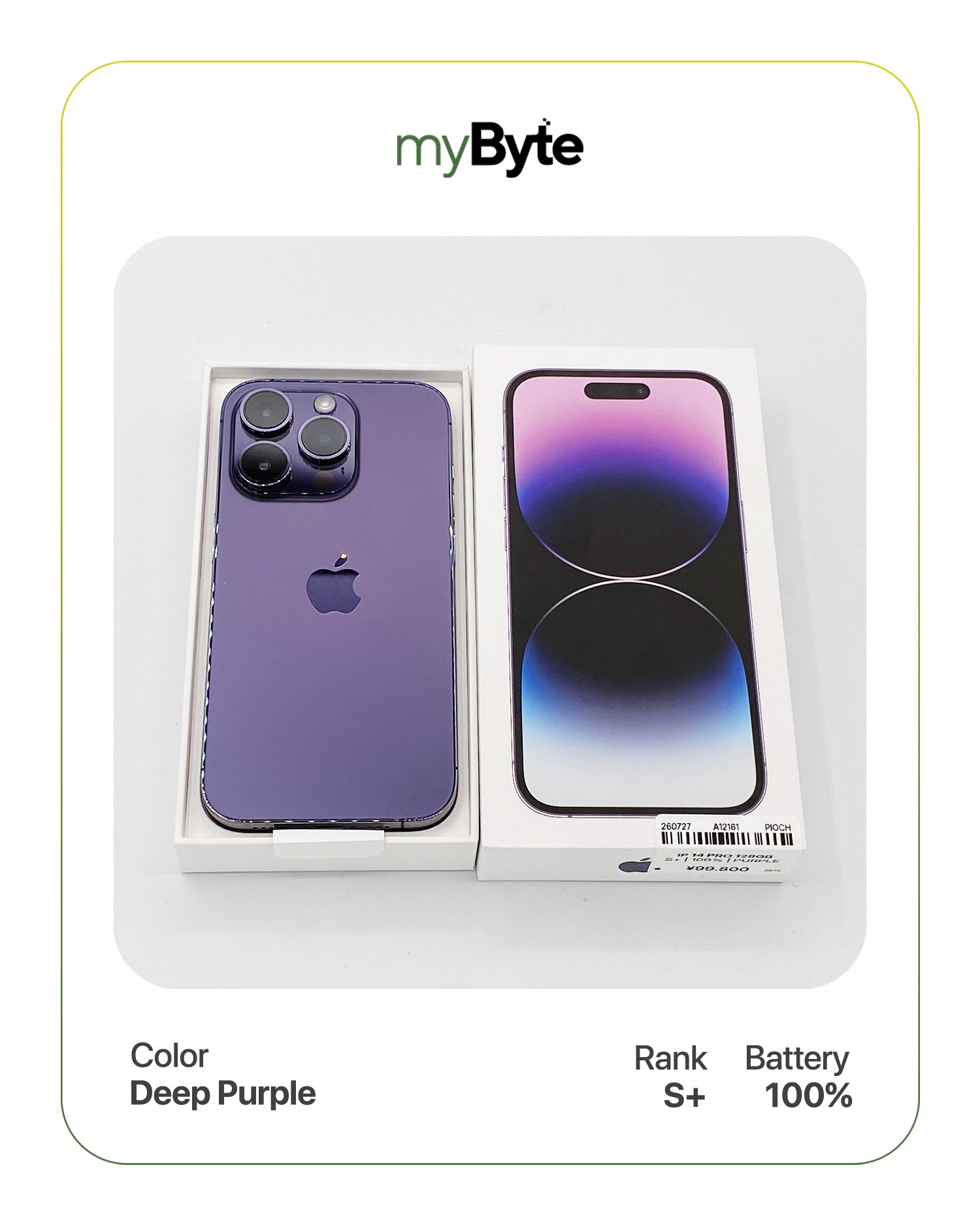 iPhone 14 Pro 5G 128GB (SIM Free) myByte International