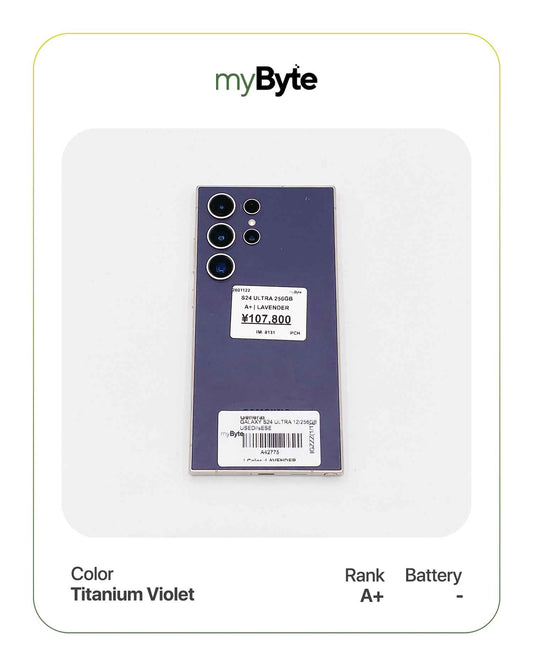 Samsung Galaxy S24 Ultra 5G 256GB (SIM Free) myByte International