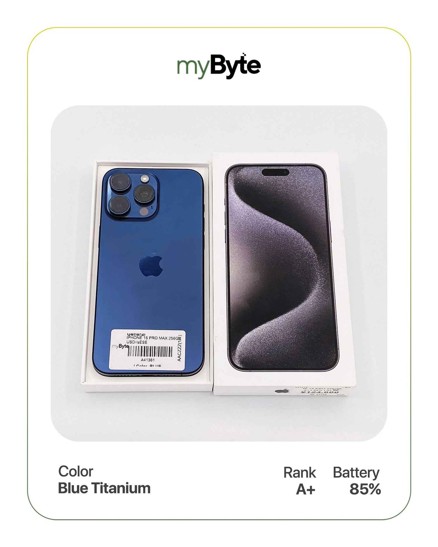 iPhone 15 Pro Max 5G 256GB (SIM Free)