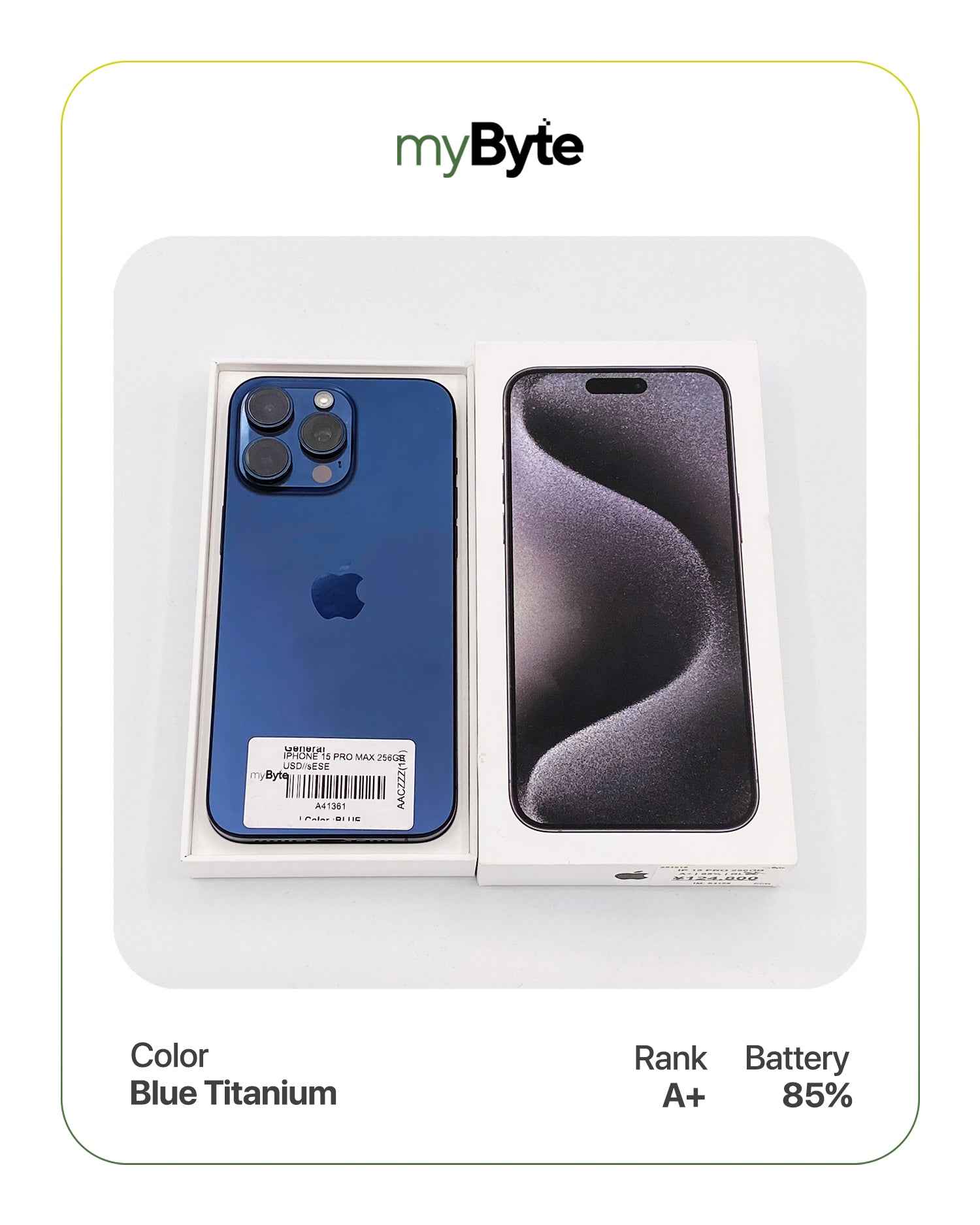 iPhone 15 Pro Max 5G 256GB (SIM Free)