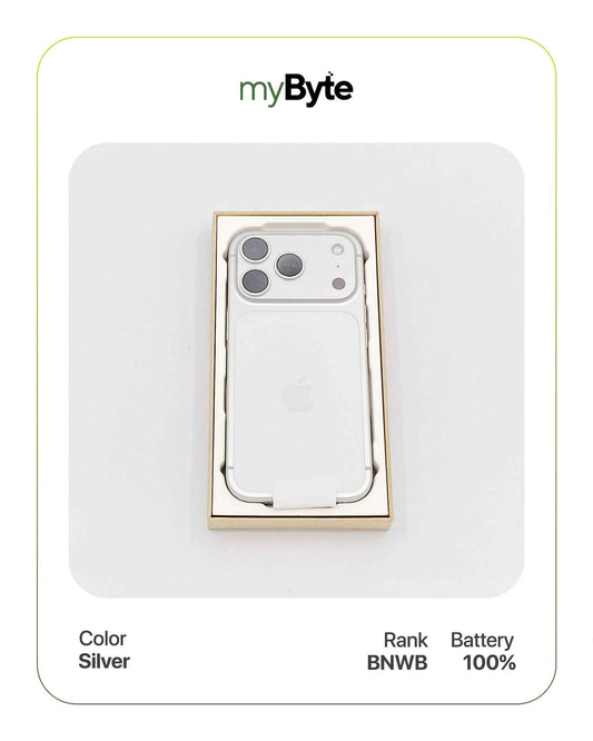 iPhone 17 Pro Max 5G 256GB eSIM (SIM Free) Silver myByte International