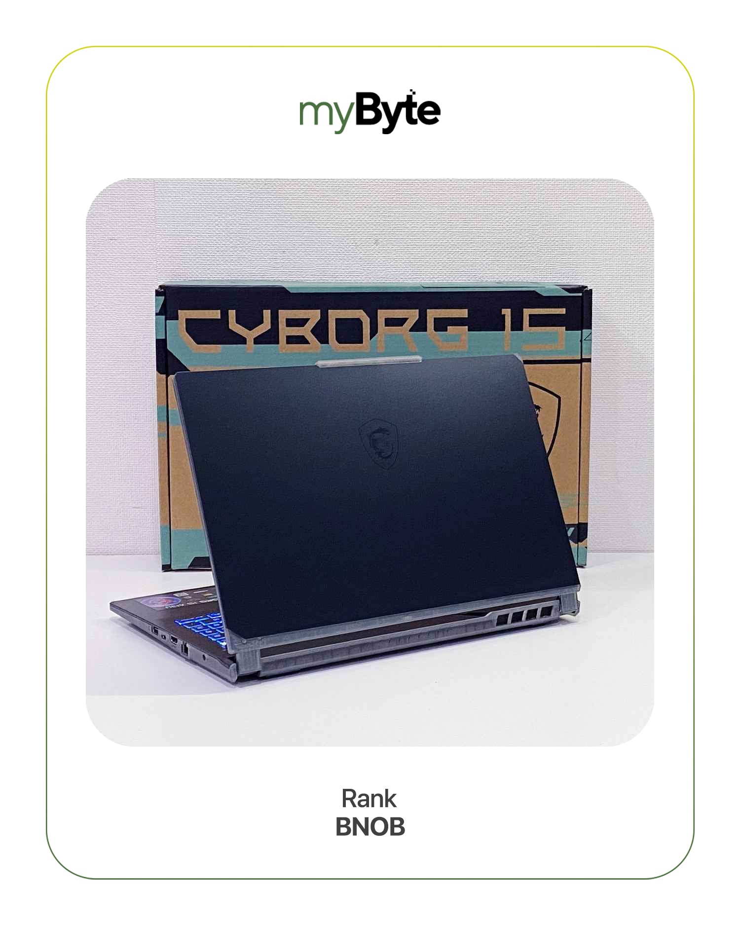 Gaming MSI Cyborg 15 A13VFK myByte International