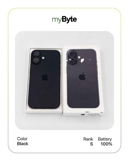 iPhone 16 5G 256GB (SIM Free) myByte International
