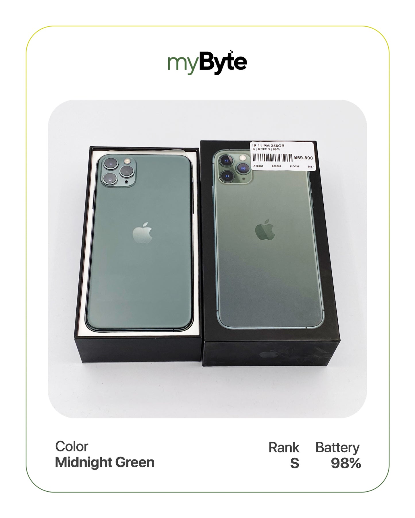 iPhone 11 Pro Max 256GB (SIM Free) myByte International