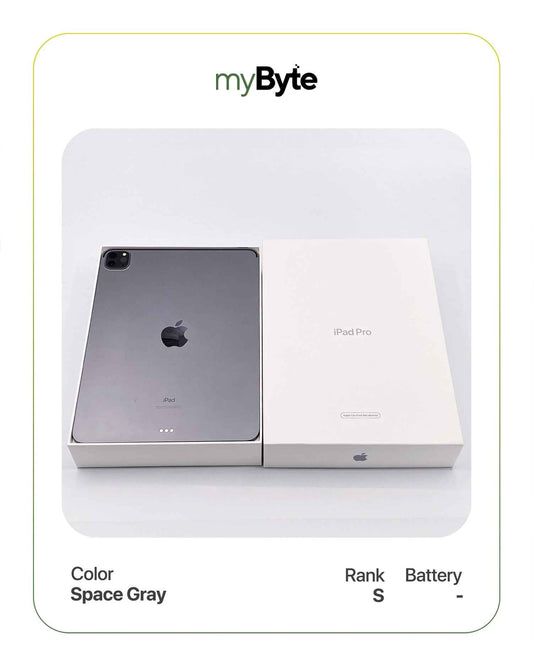 iPad Pro 3rd Gen 11 Inc 2021 256GB M1 Chip Wi-Fi Silver myByte International