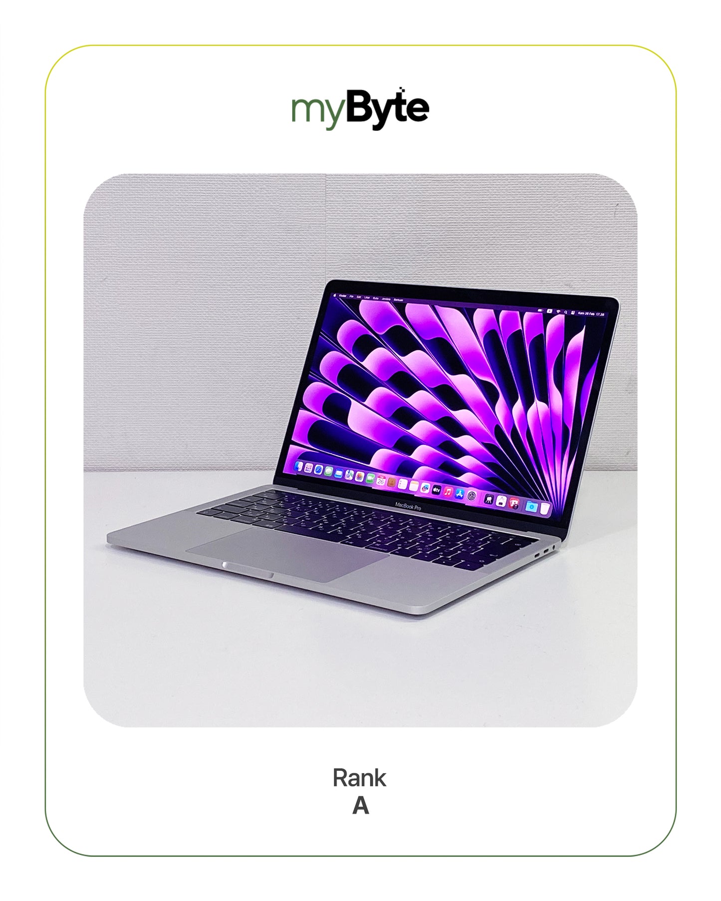 MacBook Pro 13-inch 2017 4T3P Touch Bar myByte International