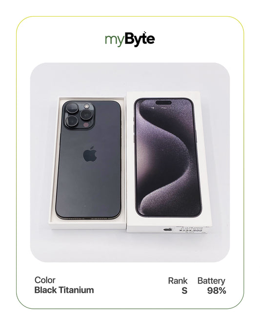iPhone 15 Pro Max 5G 256GB (SIM Free) myByte International