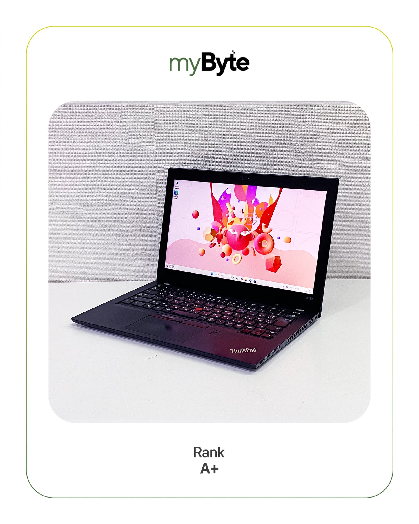 Lenovo Thinkpad X280 Touch Screen