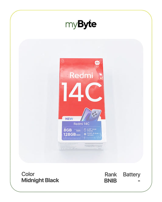 [Black] Redmi 14C 128GB (Dual Sim) image 0