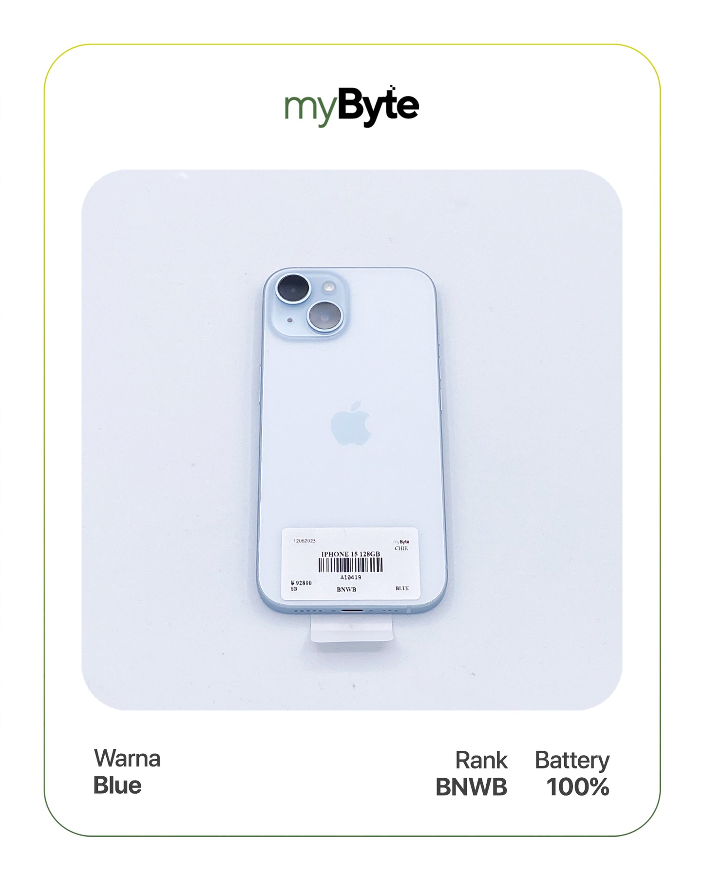 iPhone 15 5G 128GB (Sim Free)
