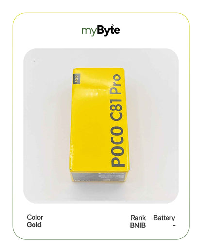 Xiaomi POCO C81 Pro 128GB myByte International