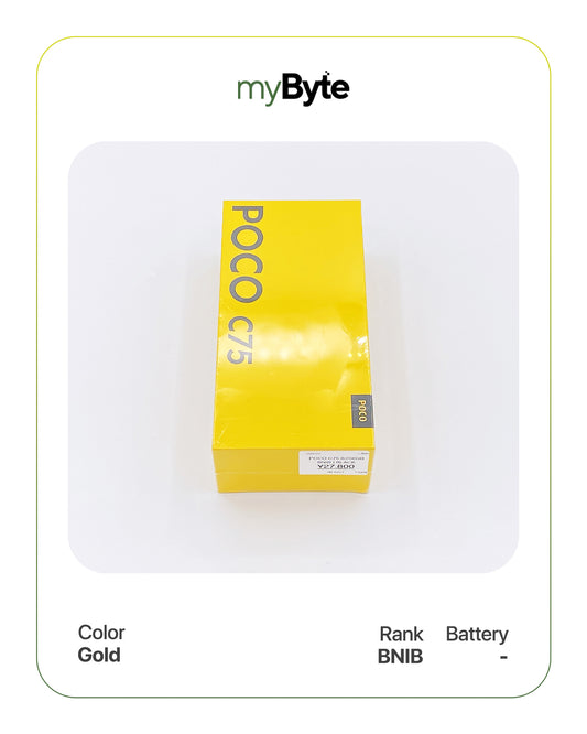 [Gold] POCO C75 128GB (Sim Free) image 0